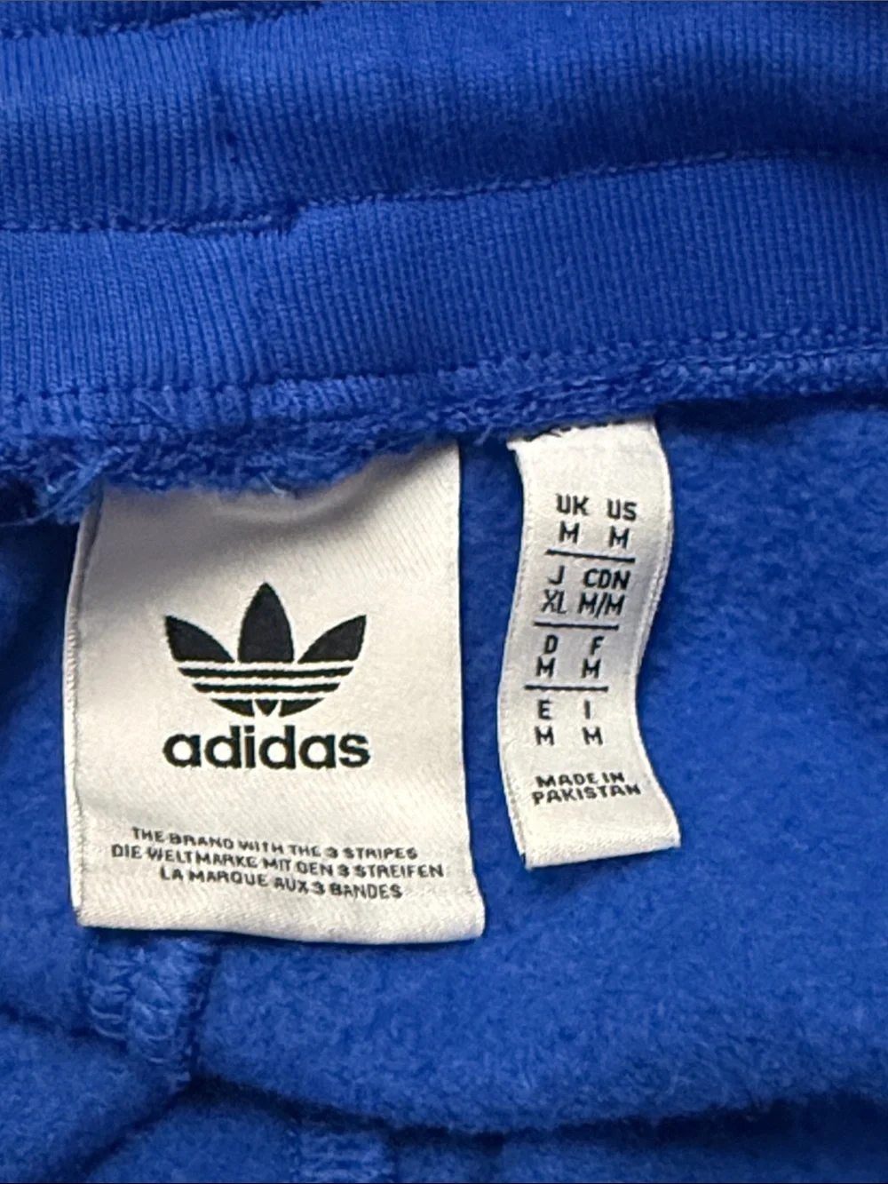 Adidas Originals Trefoil Essentials Joggers Men’s M Blue IR7806